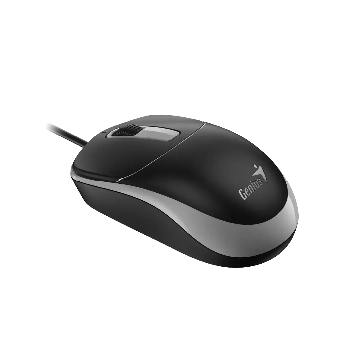 Genius DX-123 /Drátová/Optická/1200DPI/3 tlačítka/USB/ černo-šedá