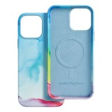 LEATHER MAG COVER case for IPHONE 13 Pro Max color splash