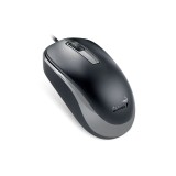 Genius DX-125S /Drátová/Optická/1200DPI/3 tlačítka/Tichá/USB/ černo-šedá