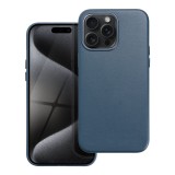 LEATHER MAG COVER case for IPHONE 15 Pro Max indigo blue