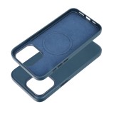 LEATHER MAG COVER case for IPHONE 15 Pro Max indigo blue