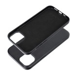 LEATHER MAG COVER case for IPHONE 15 Plus black