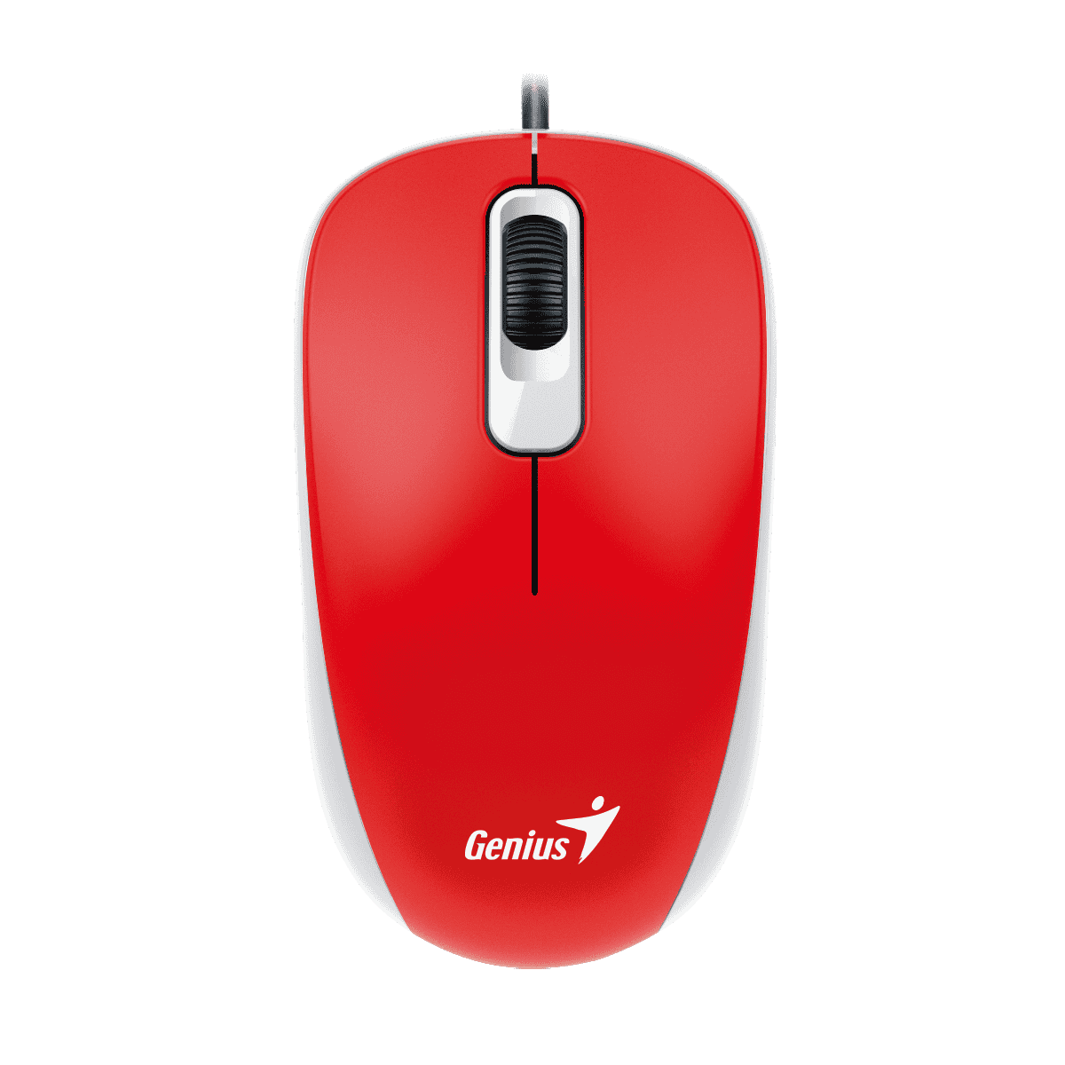 Genius DX-110 /Optická/1000 DPI/Drátová/USB/ červená