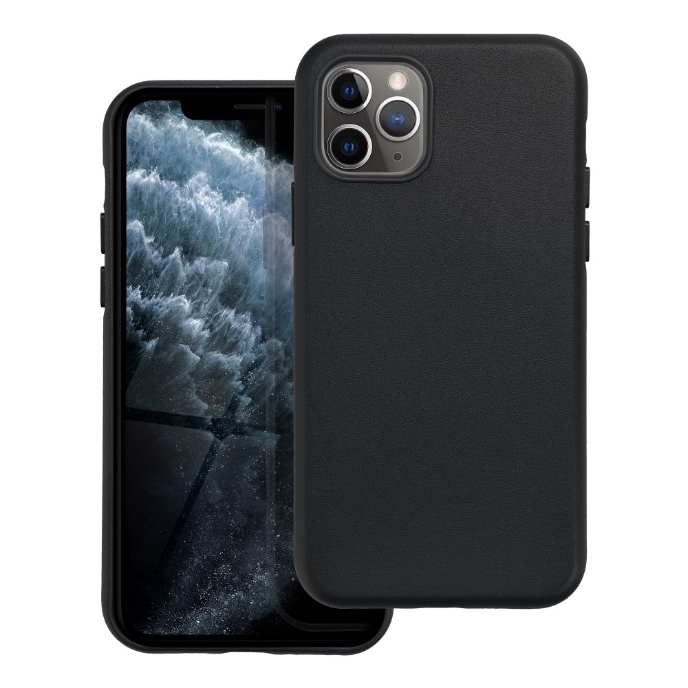 LEATHER MAG COVER case for IPHONE 11 Pro black
