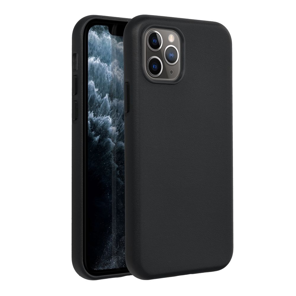 LEATHER MAG COVER case for IPHONE 11 Pro black