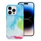 LEATHER MAG COVER case for IPHONE 14 Pro color splash