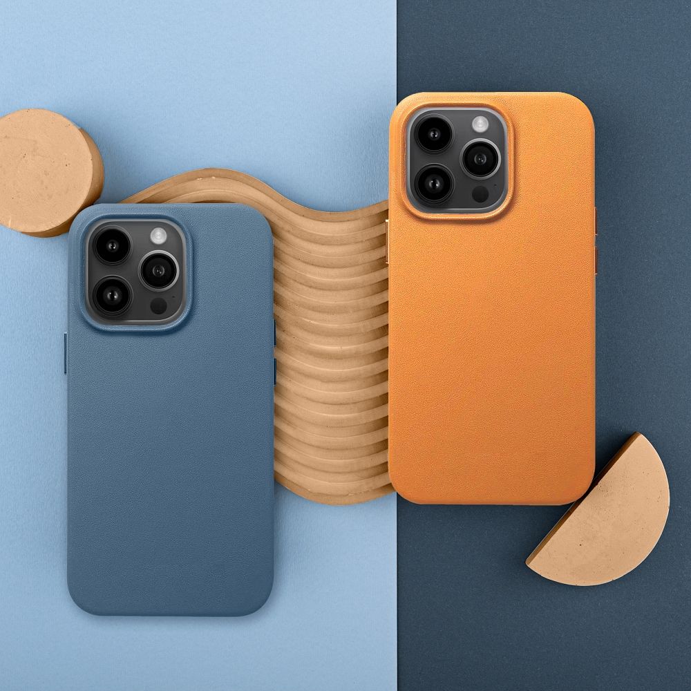 LEATHER MAG COVER case for IPHONE 11 Pro indigo blue