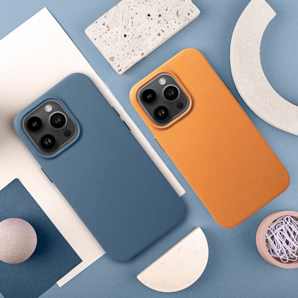 LEATHER MAG COVER case for IPHONE 11 Pro indigo blue