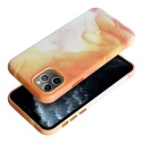 LEATHER MAG COVER case for IPHONE 11 Pro orange splash