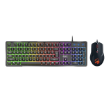Genius GX Gaming Scorpion KM-GX6 /Set klávesnice a myši/Drátový/CZ+SK layout/USB/RGB/ černá
