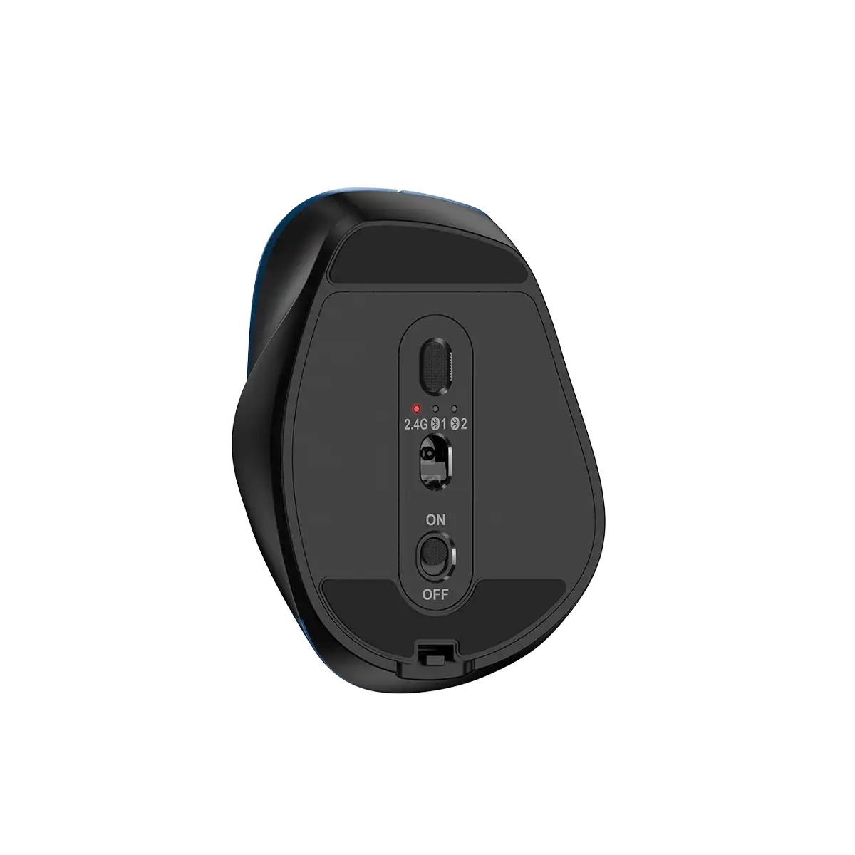 Genius Ergo 9000S myš /Ergonomická/Optická/Pro praváky/2 400 DPI/USB+BT/ černá-modrá