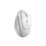 Genius Ergo 8350S /Bezdrátová/Optická/Vertikální/2400 DPI/6 tlačítek/Tichá/Copilot/2,4GHz/Bluetooth/ bílá
