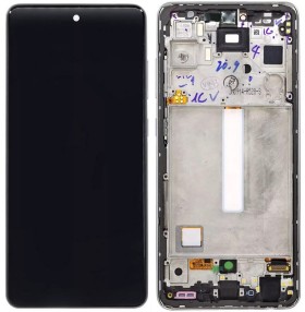 LCD display + dotyk pro Samsung Galaxy S25+ 5G, black (Service Pack)