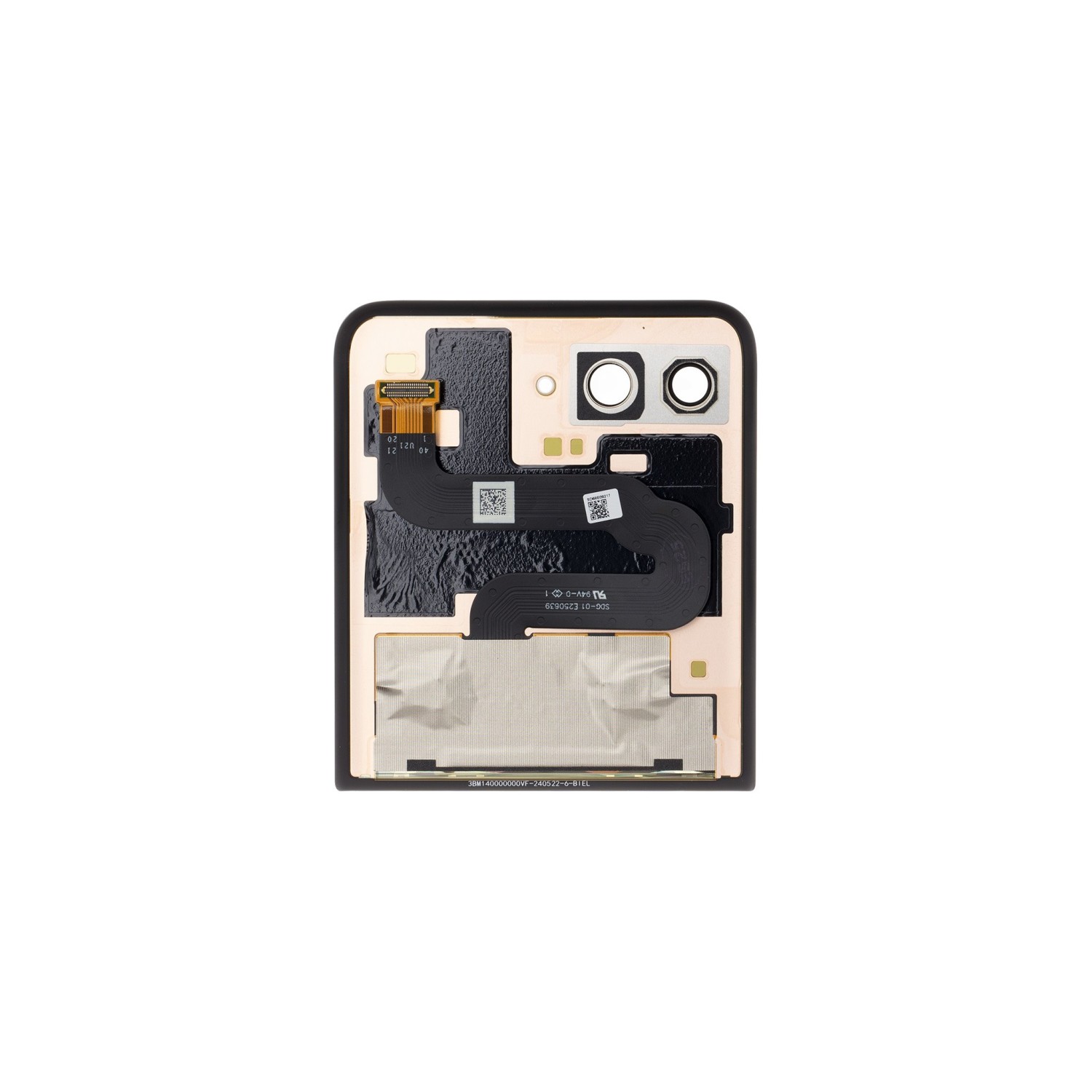 LCD display + dotyk pro Motorola RAZR 50 Ultra vnější, black (Service Pack)