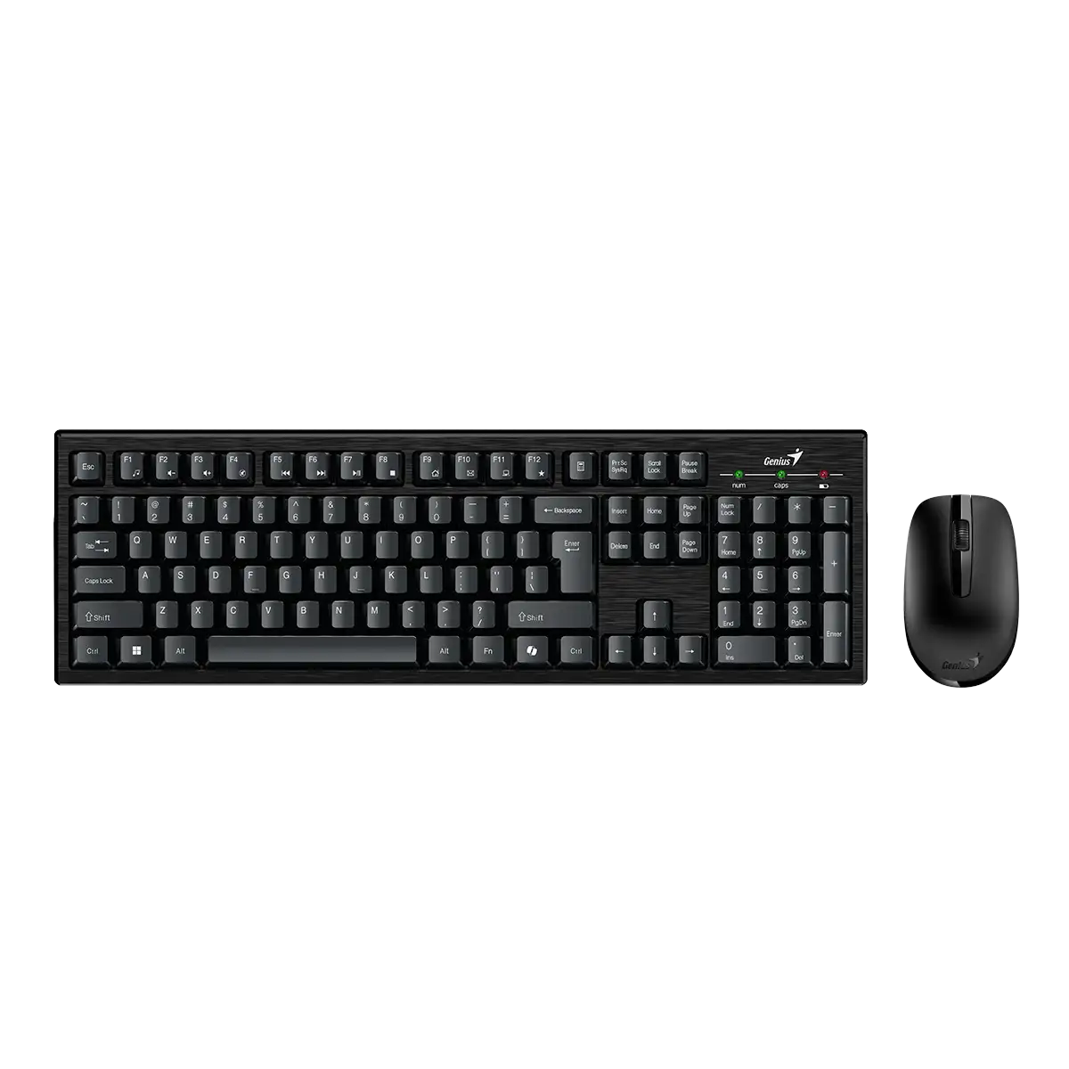 Genius KM-8101, Set klávesnice a myši /Bezdrátové/CZ+SK layout/2,4GHz/miniUSB/Copilot/ černá