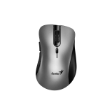 Genius Ergo 8100S AI /Bezdrátová/Ergonomická/Optická/Pro praváky/1 600 DPI/Copilot/USB/ stříbrno-šedá