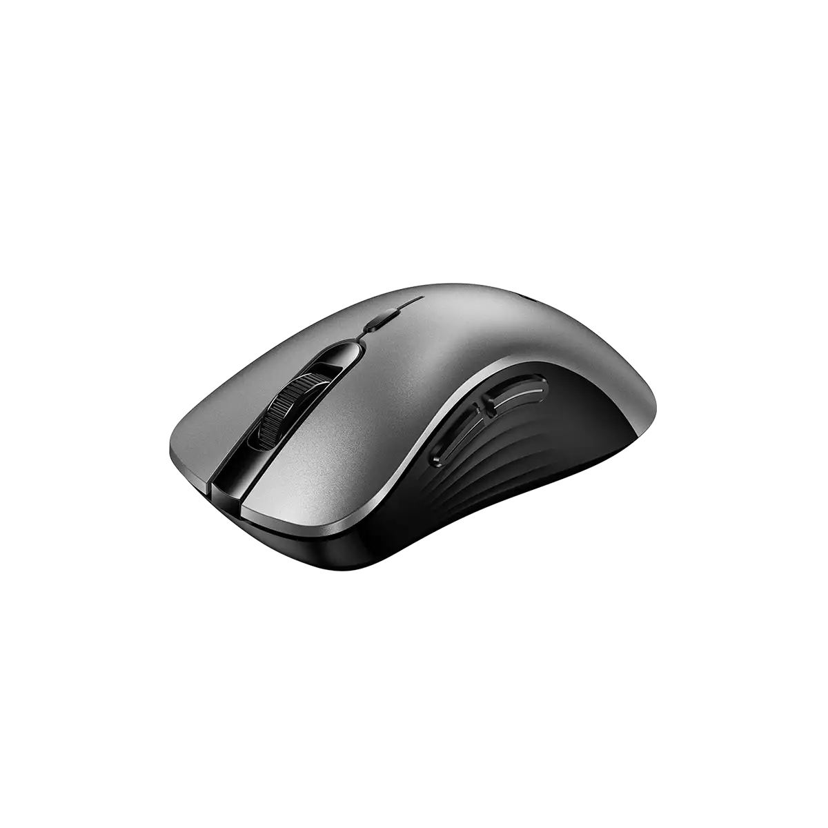 Genius Ergo 8100S AI /Bezdrátová/Ergonomická/Optická/Pro praváky/1 600 DPI/Copilot/USB/ stříbrno-šedá