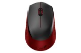 Genius NX-8000S/Kancelářská/Optická/1 200 DPI/Bezdrátová USB/Černá-červená