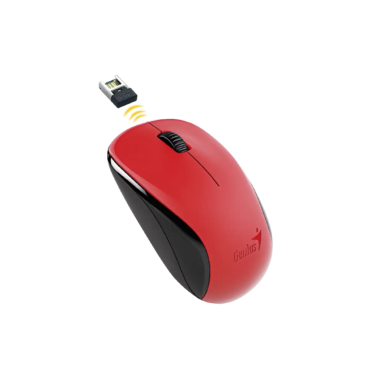 Genius NX-7000 /Bezdrátová/USB/Optická/1 200 DPI/ červená