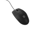 Natec RUFF 2 /Drátová USB/1 000 DPI/Optická/1 000 DPI/ černá
