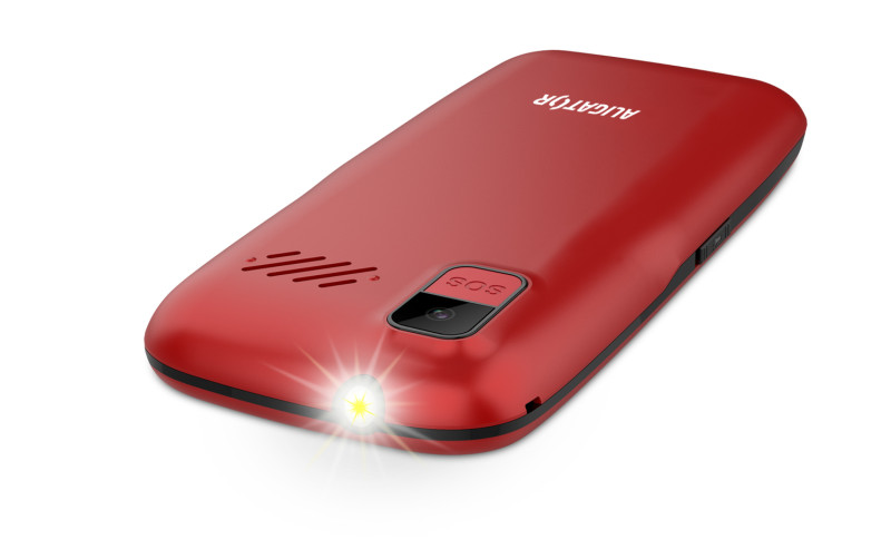 Aligator A770 Senior červená + stolní nabíječka