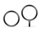 Set feromagnetických samolepek Aligator Mag-Rings, určeno pro MagSafe, černé