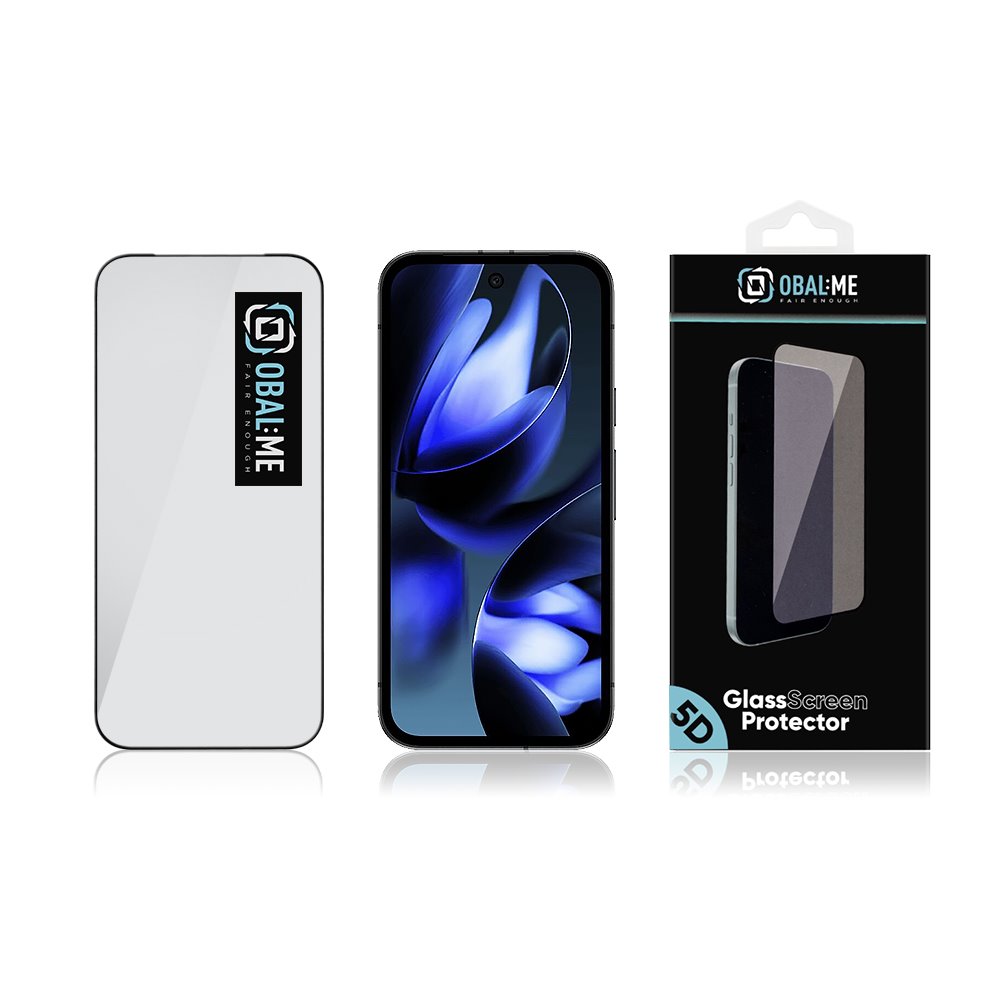 OBAL:ME 5D Tvrzené Sklo pro Google Pixel 9a Black