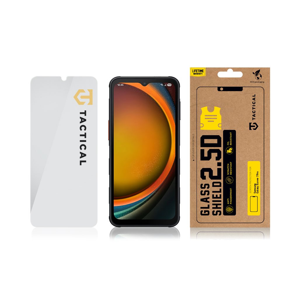 Tactical Glass Shield 2.5D sklo pro Samsung Galaxy Xcover 7 Pro Clear