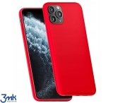 Ochranný kryt 3mk Matt Case pro Samsung Galaxy S21 5G, červená