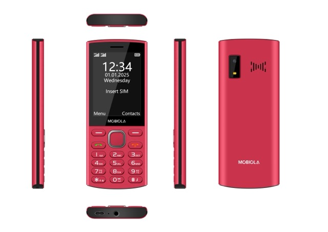 Mobiola MB4280 červená