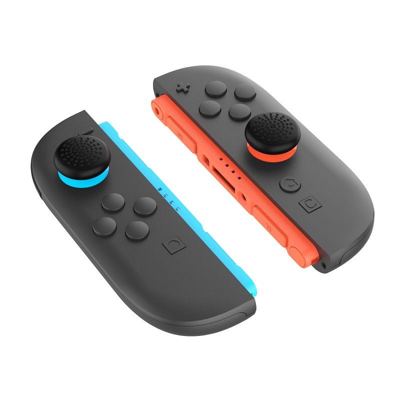 iPega SW2026B Silikonové Krytky Ovládacích Páček JoyCon Ovladače pro Nintendo Switch 2 6ks Black