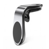 Car holder for air vent AIR OUTLET silver