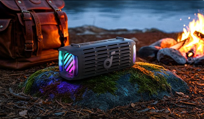Anker soundcore Boom 3i Bluetooth reproduktor hnědá