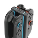 iPega SW2051 Nabíjecí Stanice s RGB pro JoyCon Ovladače Nintendo Switch 2 Black