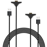 iPega SW2119A Nabíjecí kabel (3m 2ks) pro JoyCon Ovladače Nintendo Switch 2 Red/Blue