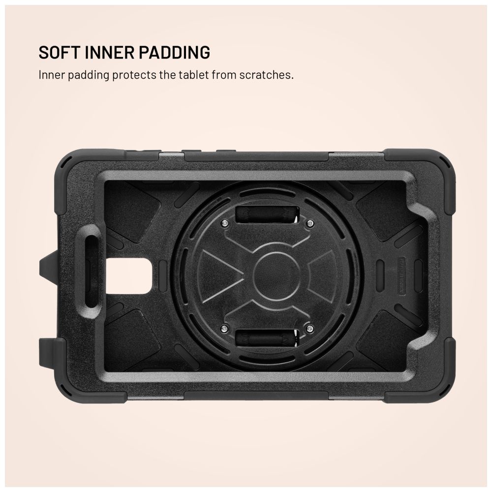 Odolné pouzdro se stojánkem FIXED Rugged Tab Case pro Samsung Galaxy Tab Active5, černé