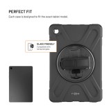 Odolné pouzdro se stojánkem FIXED Rugged Tab Case pro Samsung Galaxy Tab A9+, černé