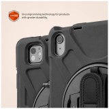 Odolné pouzdro se stojánkem FIXED Rugged Tab Case pro Samsung Galaxy Tab S6 Lite 2020/2022/2024, černé