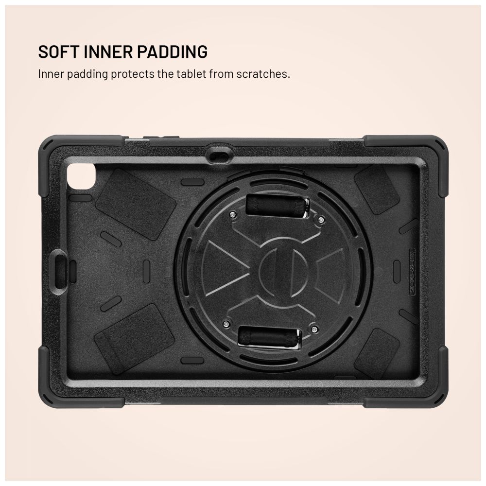 Odolné pouzdro se stojánkem FIXED Rugged Tab Case pro Samsung Galaxy Tab S6 Lite 2020/2022/2024, černé