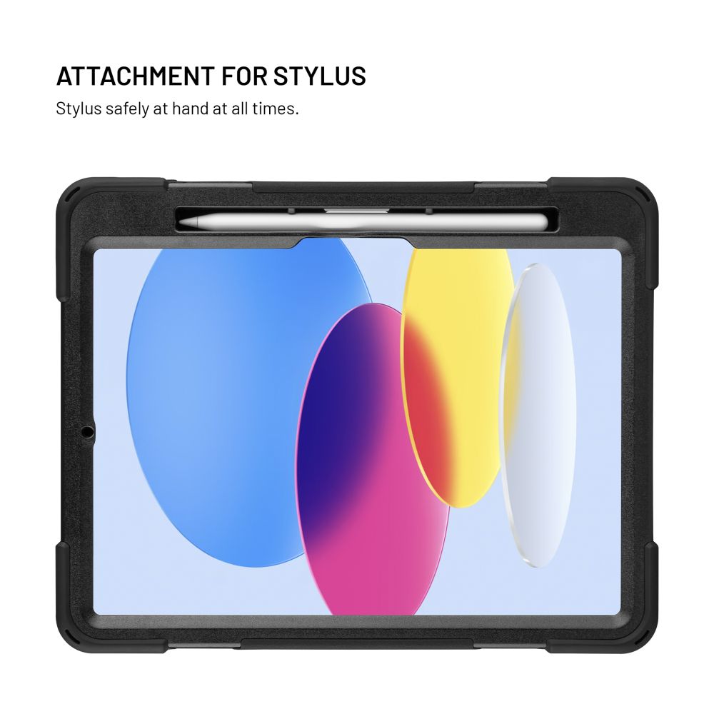 Odolné pouzdro se stojánkem FIXED Rugged Tab Case pro Xiaomi Redmi Pad SE 8.7", černá