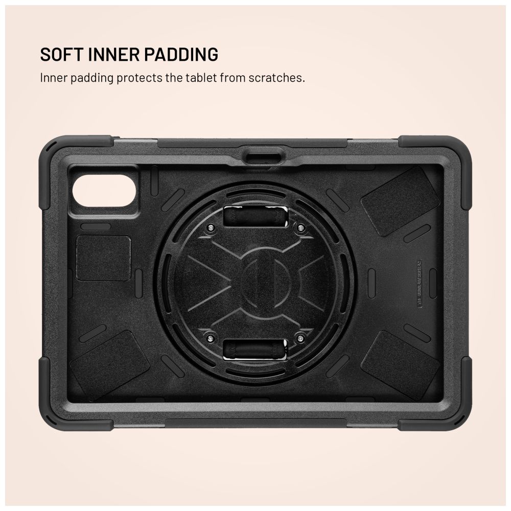 Odolné pouzdro se stojánkem FIXED Rugged Tab Case pro Lenovo Tab M11 11" 2024, černé
