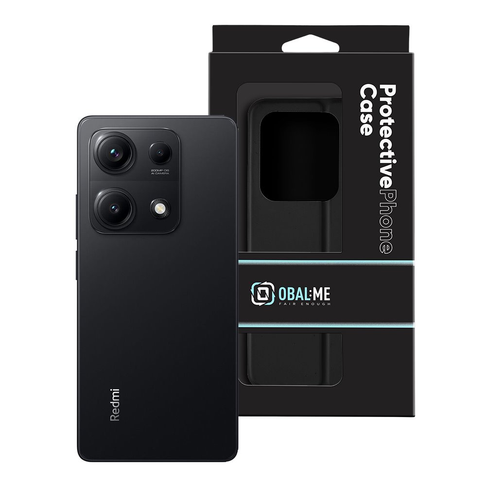 OBAL:ME SmoothTouch Pouzdro pro Xiaomi Redmi Note 14S Black