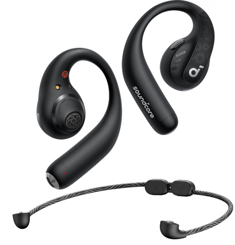 Anker soundcore AeroFit Pro Bluetooth sluchátka černá