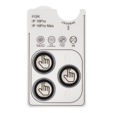 OBAL:ME Ochrana Čoček pro Apple iPhone 16 Pro/16 Pro Max White Titanium