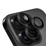 OBAL:ME ochrana čoček pro Apple iPhone 16eApple iPhone 16 Pro/16 Pro Max, black titanium