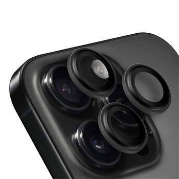 OBAL:ME ochrana čoček pro Apple iPhone 16eApple iPhone 15 Pro/15 Pro Max, black titanium