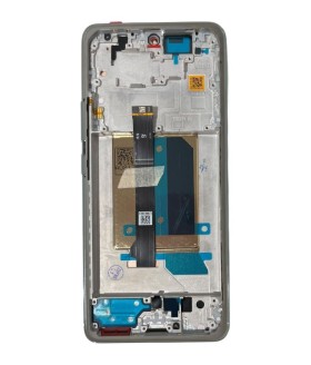 LCD display + dotyková deska + přední kryt pro Xiaomi Redmi Note 14 Pro 5G, green (Service Pack)