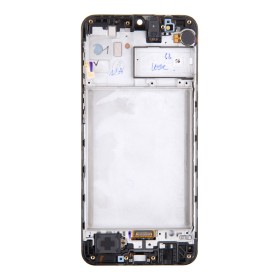 LCD display + dotyková deska + přední kryt pro Samsung Galaxy M31, black (Service Pack)