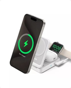 Anker MagGo B2557 15W Bezdrátová nabíječka bílá