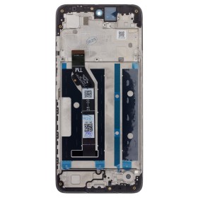 LCD display + dotyk  + přední kryt pro Motorola Moto E15/G05, black